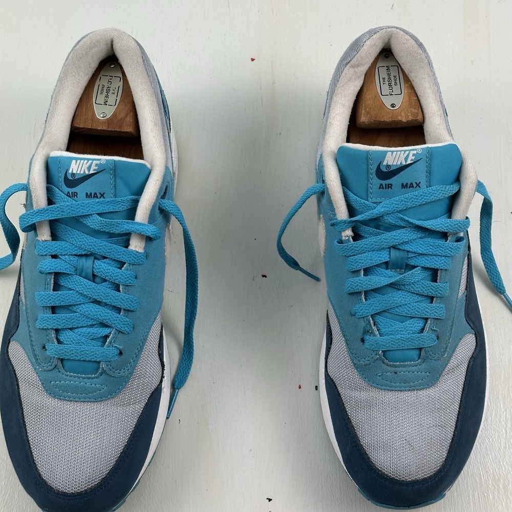 Nike Air Max 1 Blue Fury Shoes Mens Size 11 Athletic Running Sneakers AH8145-002 - Picture 8 of 16